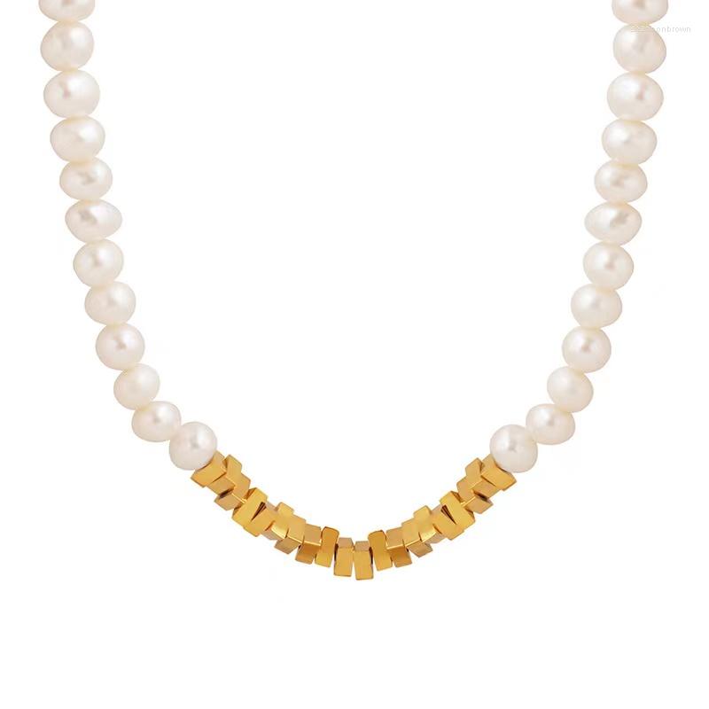 Pendant Necklaces High Quality Women Freshwater Pearl Stainless Steel Necklace Jewelry
Pendant Necklaces High Quality Women Freshwater Pearl Stainless Steel Necklace Jewelry