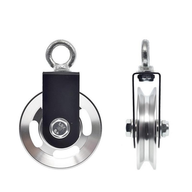 Accessories 73/88/95mm Bearing Lifting Gym Pulley Silent U Shape Hanging Wheel Fitness Training Heavy Duty Traction
Accessories 73/88/95mm Bearing Lifting Gym Pulley Silent U Shape Hanging Wheel Fitness Training Heavy Duty Traction