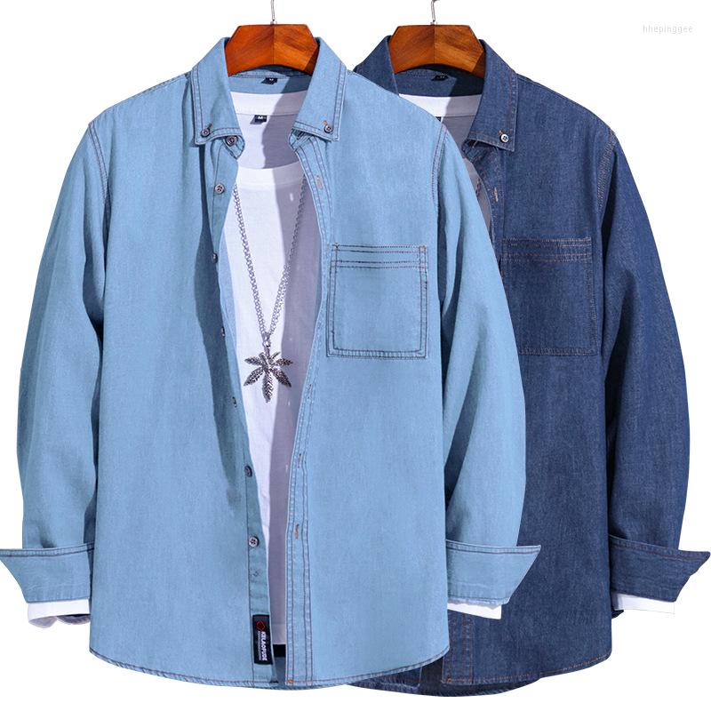 Men's Casual Shirts 2023 Spring Men's Cotton Denim Shirt Business Fashion All-match Long-sleeved Male High Quality Summer Tops 5XL, Dark blue
Men's Casual Shirts 2023 Spring Men's Cotton Denim Shirt Business Fashion All-match Long-sleeved Male High Quality Summer Tops 5XL, Dark blue