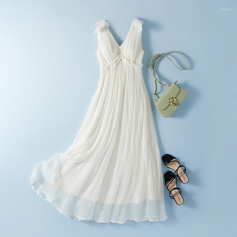 Casual Dresses Summer Dress Women 2023 Elegant Maxi For Clothing Fashion Sleeveless V-neck Sexy White Beach Vestido Zm2066
Casual Dresses Summer Dress Women 2023 Elegant Maxi For Clothing Fashion Sleeveless V-neck Sexy White Beach Vestido Zm2066