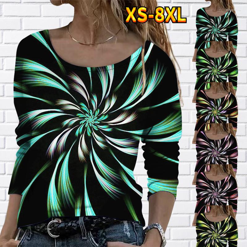 Women's T Shirts 2023 Spring Autumn Women's Abstract Print T-shirt Fashion Casual Long Sleeve Daily Street Loose Size Top Round Neck, Blue
Women's T Shirts 2023 Spring Autumn Women's Abstract Print T-shirt Fashion Casual Long Sleeve Daily Street Loose Size Top Round Neck, Blue