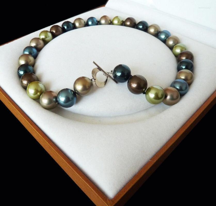 Chains Jewelry Rare Huge 12mm Genuine South Sea Multicolors Shell Pearl Necklace Heart Clasp 18''
Chains Jewelry Rare Huge 12mm Genuine South Sea Multicolors Shell Pearl Necklace Heart Clasp 18''