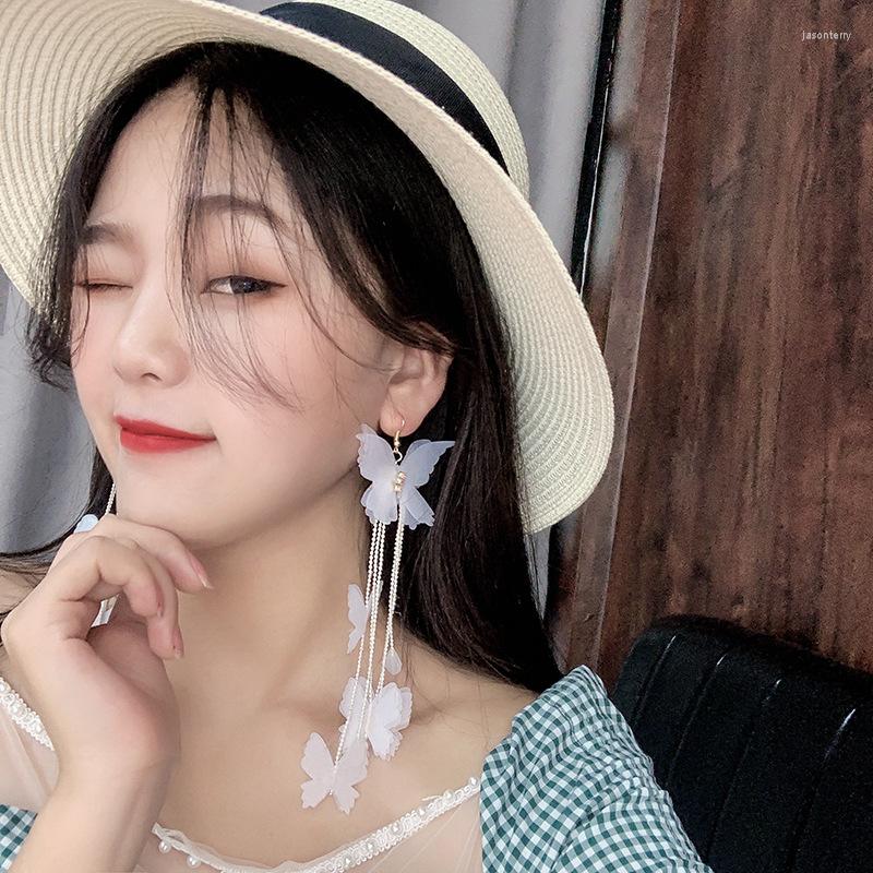 Dangle Earrings Bohemia Yarn White Butterfly Drop For Women Long Tassel Crystal Jewelry Gifts
Dangle Earrings Bohemia Yarn White Butterfly Drop For Women Long Tassel Crystal Jewelry Gifts