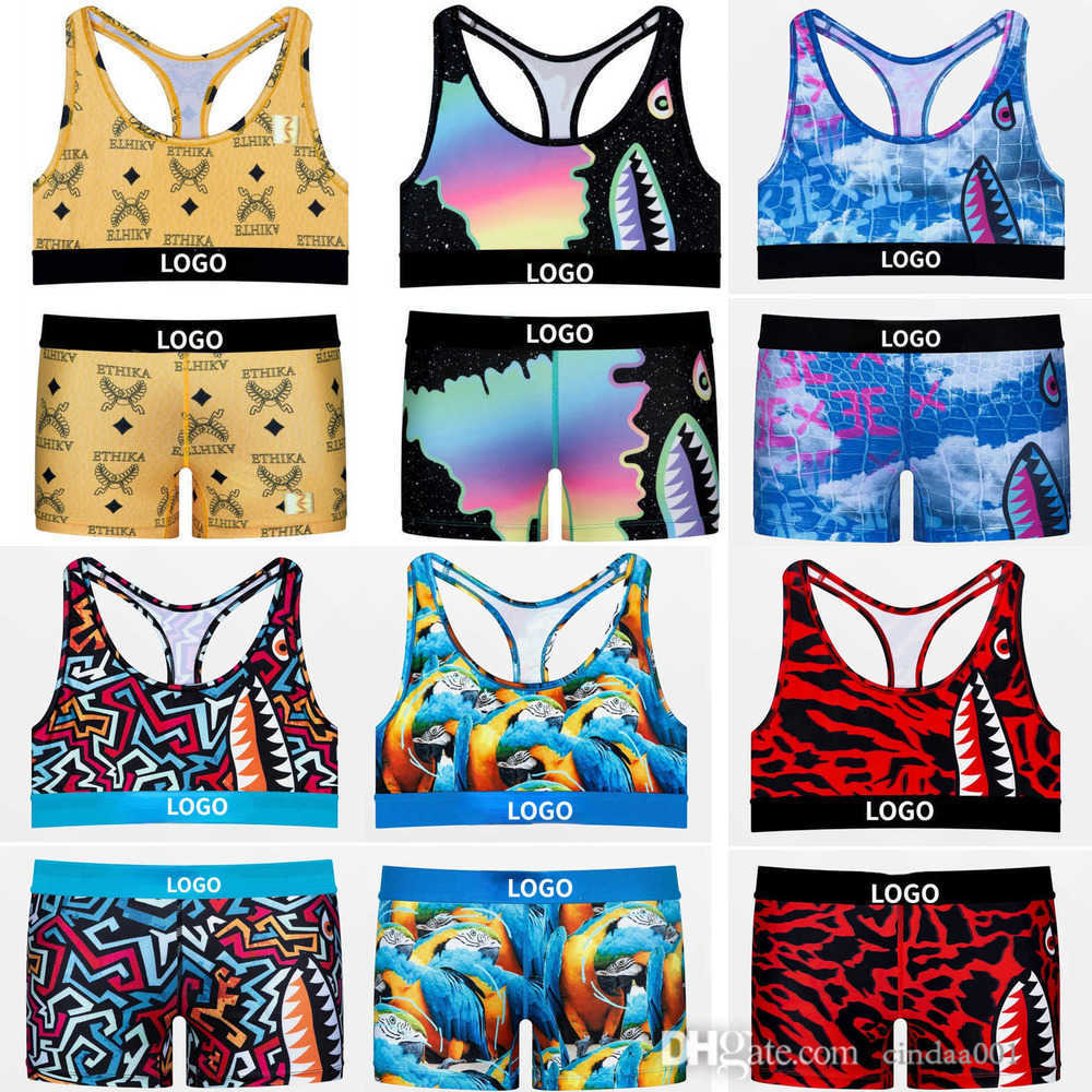Fashion Cartoon Tracksuits Womens Quick Drying Vest And Shorts Two Piece Set Sports Fitness Set Designer Print Letter Camouflage Outfits, P2005
Fashion Cartoon Tracksuits Womens Quick Drying Vest And Shorts Two Piece Set Sports Fitness Set Designer Print Letter Camouflage Outfits, P2005