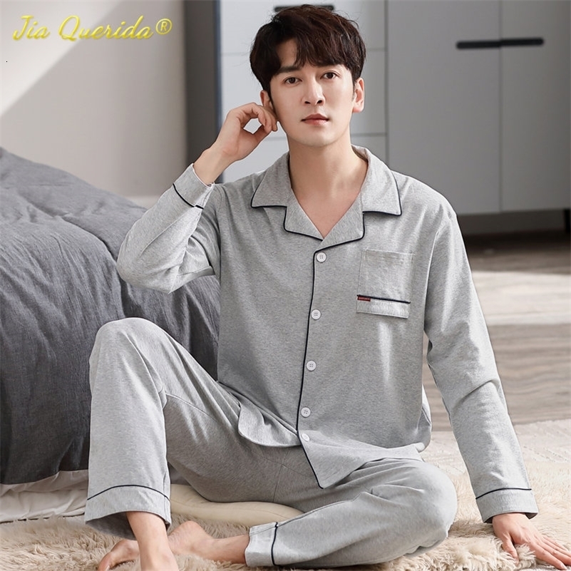 Men's Sleepwear Fashion Men Pajamas Spring Autumn Winter Pijamas Luxury Mens Elegant Sleepwear Soft Cotton Grey Nightwear for Gentleman 230317, Ruby red
Men's Sleepwear Fashion Men Pajamas Spring Autumn Winter Pijamas Luxury Mens Elegant Sleepwear Soft Cotton Grey Nightwear for Gentleman 230317, Ruby red