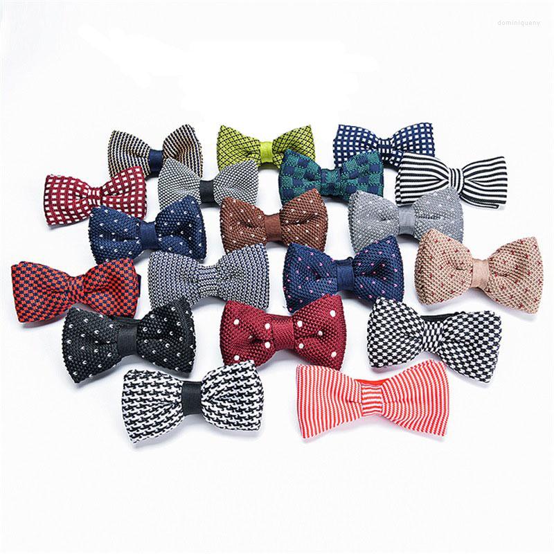 Bow Ties Men Neck Knitted Bowties For Man Striped Wine Red Black Cravats Knitting Bowknot Men's Shirt Wedding Party Tie
Bow Ties Men Neck Knitted Bowties For Man Striped Wine Red Black Cravats Knitting Bowknot Men's Shirt Wedding Party Tie