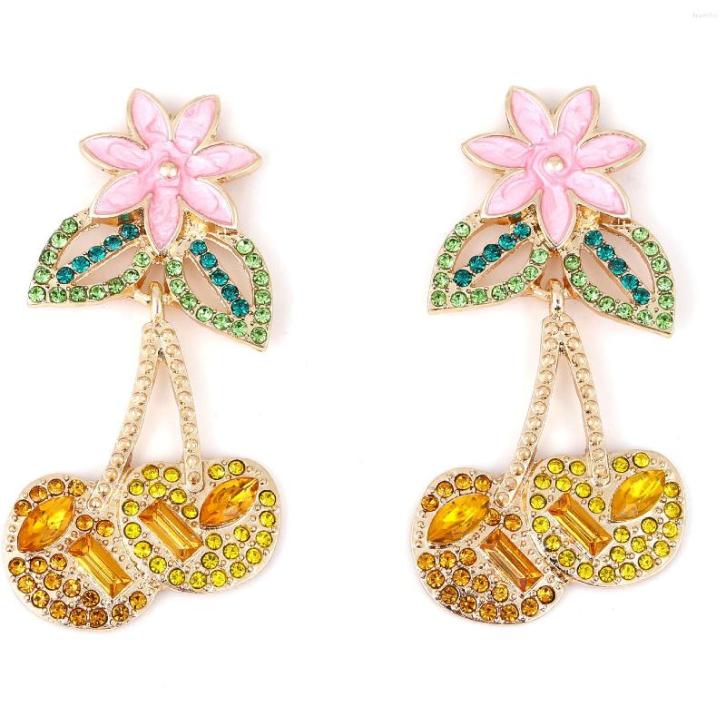 Dangle Earrings Personality Creative Trend Fruit Flower Wholesale