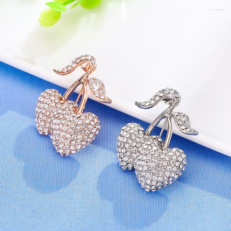 Brooches High-end Exquisite Cute Cherry Brooch Couple Fruit Sweater Rhinestone Corsage Dress
Brooches High-end Exquisite Cute Cherry Brooch Couple Fruit Sweater Rhinestone Corsage Dress