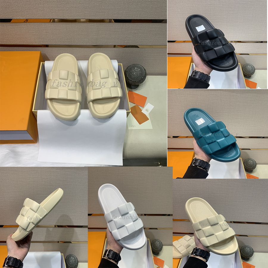 Designer Slippers Men Women Sandals WATERFLONT Embossed Slipper Checkered Decorative Sandals Flats Soft Sole Beach Party Sandal
Designer Slippers Men Women Sandals WATERFLONT Embossed Slipper Checkered Decorative Sandals Flats Soft Sole Beach Party Sandal