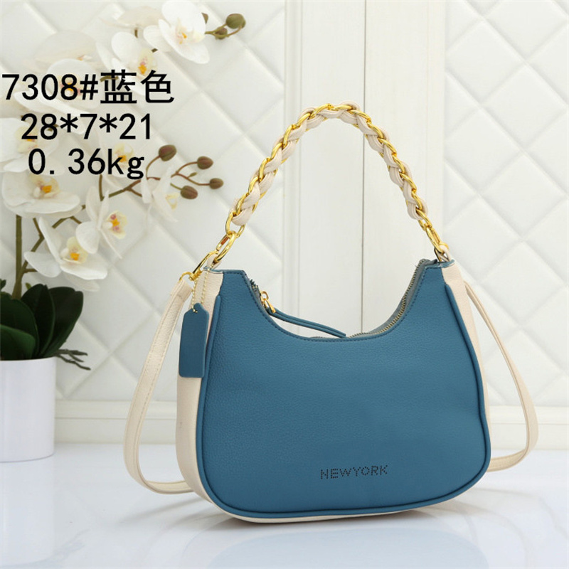 NEW YORK Totes Womens Fashion Designers Luxurys Shoulder Bags Casual Golden Chains Cross Body Bags Female Brands Handbags, Blue
NEW YORK Totes Womens Fashion Designers Luxurys Shoulder Bags Casual Golden Chains Cross Body Bags Female Brands Handbags, Blue