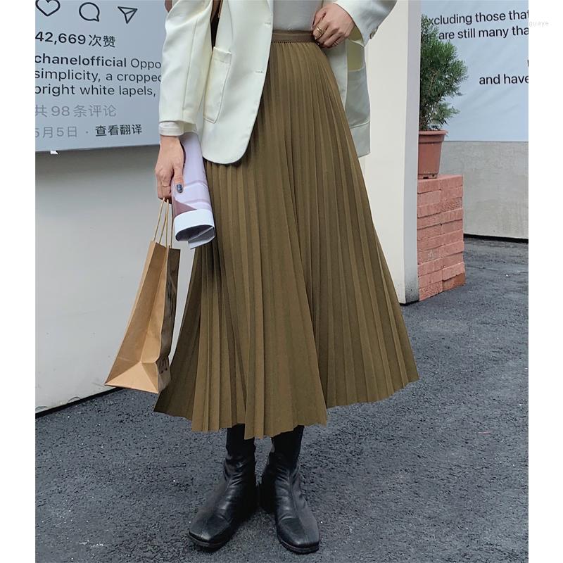 Skirts Flectit Olive Green Pleated Skirt Womens High Waist Accordion Pleat Midi Korean Style Casual Chic Outfit, Black
Skirts Flectit Olive Green Pleated Skirt Womens High Waist Accordion Pleat Midi Korean Style Casual Chic Outfit, Black