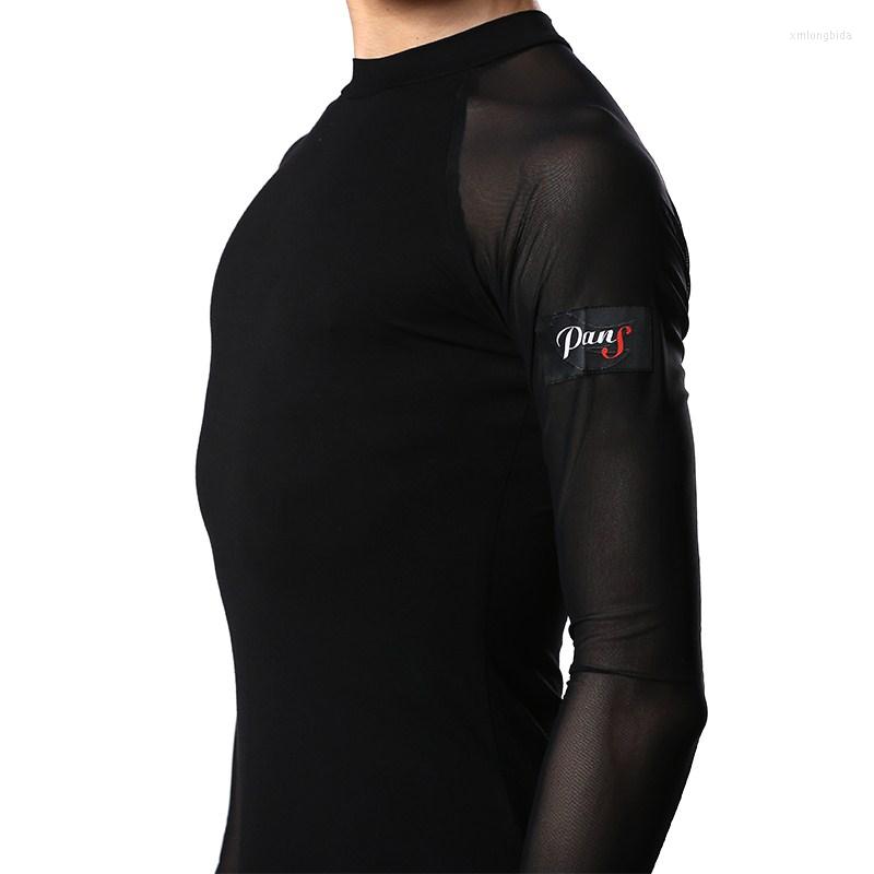 Stage Wear Male Latin Dance Shirts Black Color Cotton Long Sleeve Wears Men Gentlemen Ballroom Chacha Present Tops Fabrics
Stage Wear Male Latin Dance Shirts Black Color Cotton Long Sleeve Wears Men Gentlemen Ballroom Chacha Present Tops Fabrics