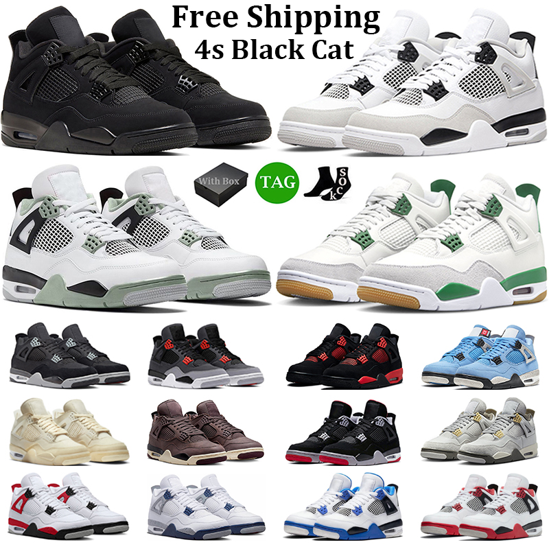 with Box 4 Basketball Shoes Men Women 4s Black Cat Pine Green Seafoam Military Black Red Thunder Midnight Navy Sail Mens Trainers, Army green
with Box 4 Basketball Shoes Men Women 4s Black Cat Pine Green Seafoam Military Black Red Thunder Midnight Navy Sail Mens Trainers, Army green