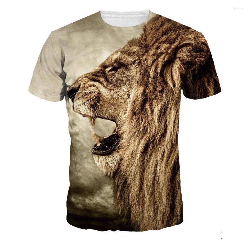 Men' T Shirts 3D T-shirt Casual Summer Print Ferocious Lion Tees Unisex O-neck Short Sleeve Tops Male Fashion Shirt Drop, Picture
Men' T Shirts 3D T-shirt Casual Summer Print Ferocious Lion Tees Unisex O-neck Short Sleeve Tops Male Fashion Shirt Drop, Picture