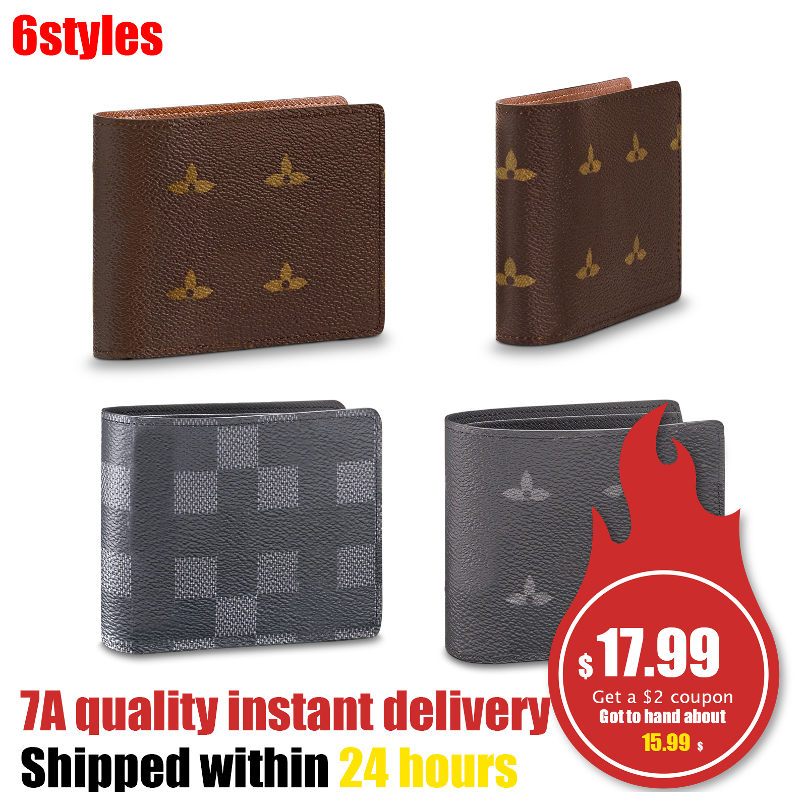 lvl M60895 Multiple Man Coin Purses wallet 3 credit card slots Brown flower Women key pouch passport Card Holders Genuine Leather luxury Six types walletsCardHolder, Black plaid
lvl M60895 Multiple Man Coin Purses wallet 3 credit card slots Brown flower Women key pouch passport Card Holders Genuine Leather luxury Six types walletsCardHolder, Black plaid