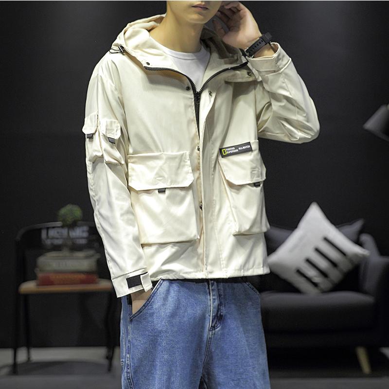 Men's Jackets Autumn Jacket Men Casual Lover Hip Hop Windbreaker Hooded Coat Zipper Parka JK106Men's, Jk106 white
Men's Jackets Autumn Jacket Men Casual Lover Hip Hop Windbreaker Hooded Coat Zipper Parka JK106Men's, Jk106 white