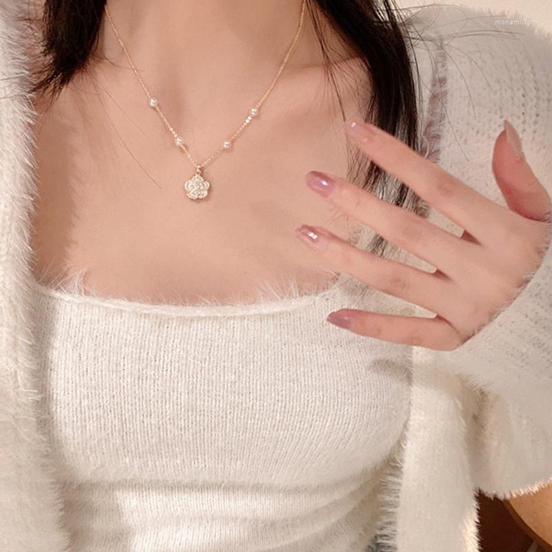 Chains Flower Pendants Women Necklace Pearl Designer Jewelry Accesories Wholesale Items Christmas Gift GaaBou Jewellery
Chains Flower Pendants Women Necklace Pearl Designer Jewelry Accesories Wholesale Items Christmas Gift GaaBou Jewellery