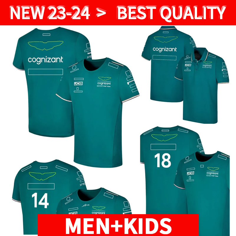 F1 2023 Official Team Driver T-Shirt Formula 1 Racing Polo Shirt Short Sleeve Same Fans Summer Fashion Green Jersey T-shirt Custom 
F1 2023 Official Team Driver T-Shirt Formula 1 Racing Polo Shirt Short Sleeve Same Fans Summer Fashion Green Jersey T-shirt Custom