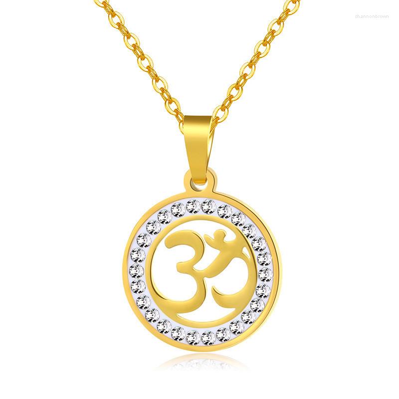 Pendant Necklaces Valentine's Day Jewelry Simple Arabia Pendants Stainless Steel Chain Crystal Symbol Necklace For Women
Pendant Necklaces Valentine's Day Jewelry Simple Arabia Pendants Stainless Steel Chain Crystal Symbol Necklace For Women
