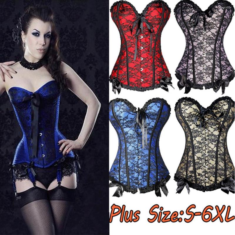 Women's Shapers Women Sexy Corset Underbust Waist Cincher Corsets Black White Red Gothic Top Bustier Plus Size Corpete Corselet S-6XL
Women's Shapers Women Sexy Corset Underbust Waist Cincher Corsets Black White Red Gothic Top Bustier Plus Size Corpete Corselet S-6XL