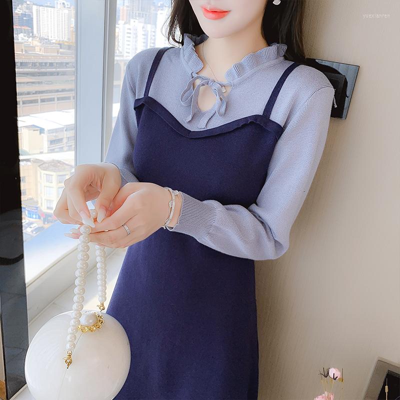 Casual Dresses Knitting Holiday Two Female 2023 Stitching Inside Take Skirt Girl Dress, Apricot
Casual Dresses Knitting Holiday Two Female 2023 Stitching Inside Take Skirt Girl Dress, Apricot