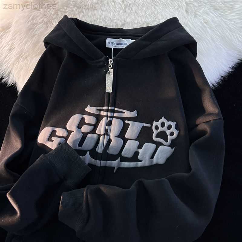 Hoodies For Men Sweatshirts Y2K American Letter Printed Zip-up Hoodies Women Street Fashion Harajuku Style Sweatshirt Couple Casual Loose Plus Velvet Hoodie, Gold
Hoodies For Men Sweatshirts Y2K American Letter Printed Zip-up Hoodies Women Street Fashion Harajuku Style Sweatshirt Couple Casual Loose Plus Velvet Hoodie, Gold