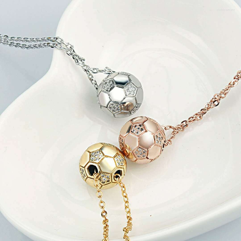 Chains 2023 Football Necklace Gold Silver Soccer Pendant Souvenir Ornament European And American Fans Personality
Chains 2023 Football Necklace Gold Silver Soccer Pendant Souvenir Ornament European And American Fans Personality