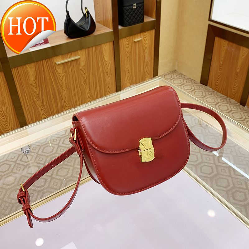 Luxury Brand Designer Shoulder Bags Crossbody Tote 2023 New Women's Texture Leather Portable Saddle Gift Box Packaging Factory Direct Sales, Elephant gray
Luxury Brand Designer Shoulder Bags Crossbody Tote 2023 New Women's Texture Leather Portable Saddle Gift Box Packaging Factory Direct Sales, Elephant gray