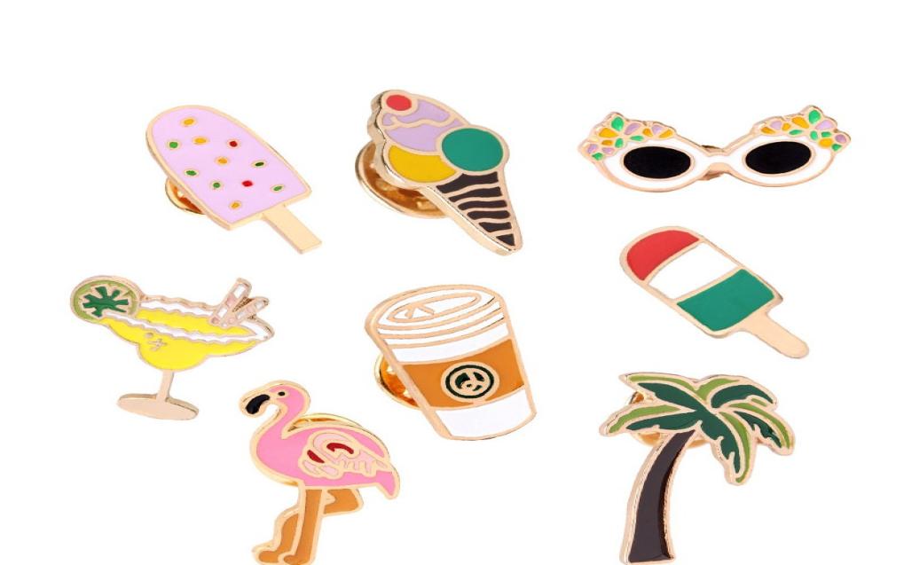 Coconut Tree Flamingo Metal Brooches Icecream Metal pins Beach Style Brooches cute design Fashion Jewelry Accessories8388572
Coconut Tree Flamingo Metal Brooches Icecream Metal pins Beach Style Brooches cute design Fashion Jewelry Accessories8388572