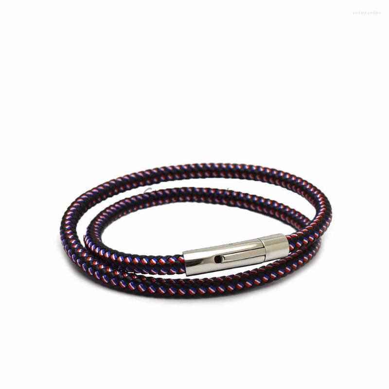 Charm Bracelets 5pcs/lot Engrave Logo Leather Stainless Steel Black Rope Chain Fashion Wristband For Male Gift Wholesale 
Charm Bracelets 5pcs/lot Engrave Logo Leather Stainless Steel Black Rope Chain Fashion Wristband For Male Gift Wholesale