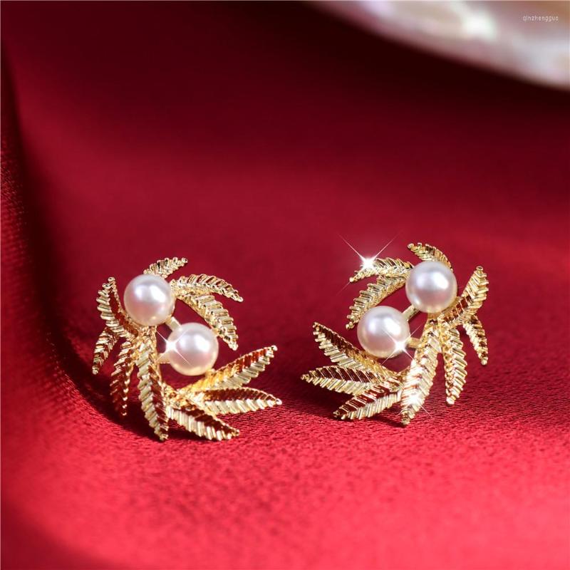 Hoop Earrings French Luxury High Quality Stereoscopic Leaf Texture Pearl Delicate Feminine Fashion Versatile Jewelry Gift
Hoop Earrings French Luxury High Quality Stereoscopic Leaf Texture Pearl Delicate Feminine Fashion Versatile Jewelry Gift