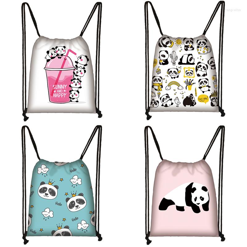 Shopping Bags Cartoon Panda Print Drawstring Bag Women Travel Teenager School Brown Girl And Boy Backpack Fashion Female Storage H, Skdafr36
Shopping Bags Cartoon Panda Print Drawstring Bag Women Travel Teenager School Brown Girl And Boy Backpack Fashion Female Storage H, Skdafr36