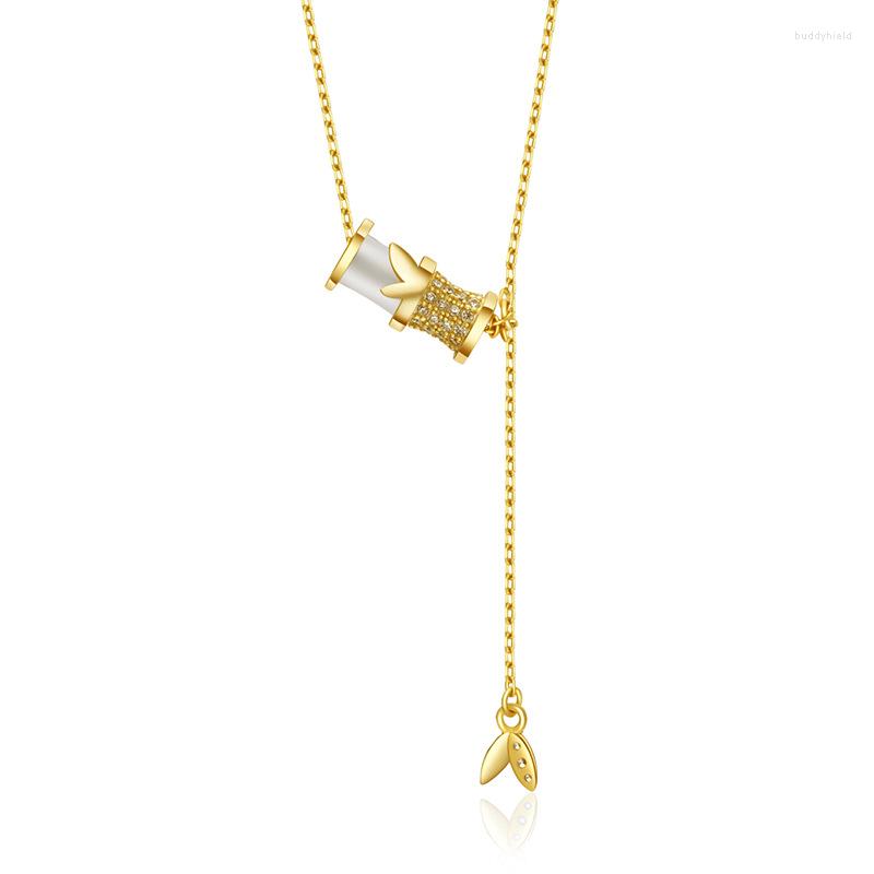 Pendant Necklaces Wholesale 5 Pcs Lots Leaf Bamboo Crystal Opal Titanium Steel Necklace Women Accessories Tassel Clavicle Chain
Pendant Necklaces Wholesale 5 Pcs Lots Leaf Bamboo Crystal Opal Titanium Steel Necklace Women Accessories Tassel Clavicle Chain