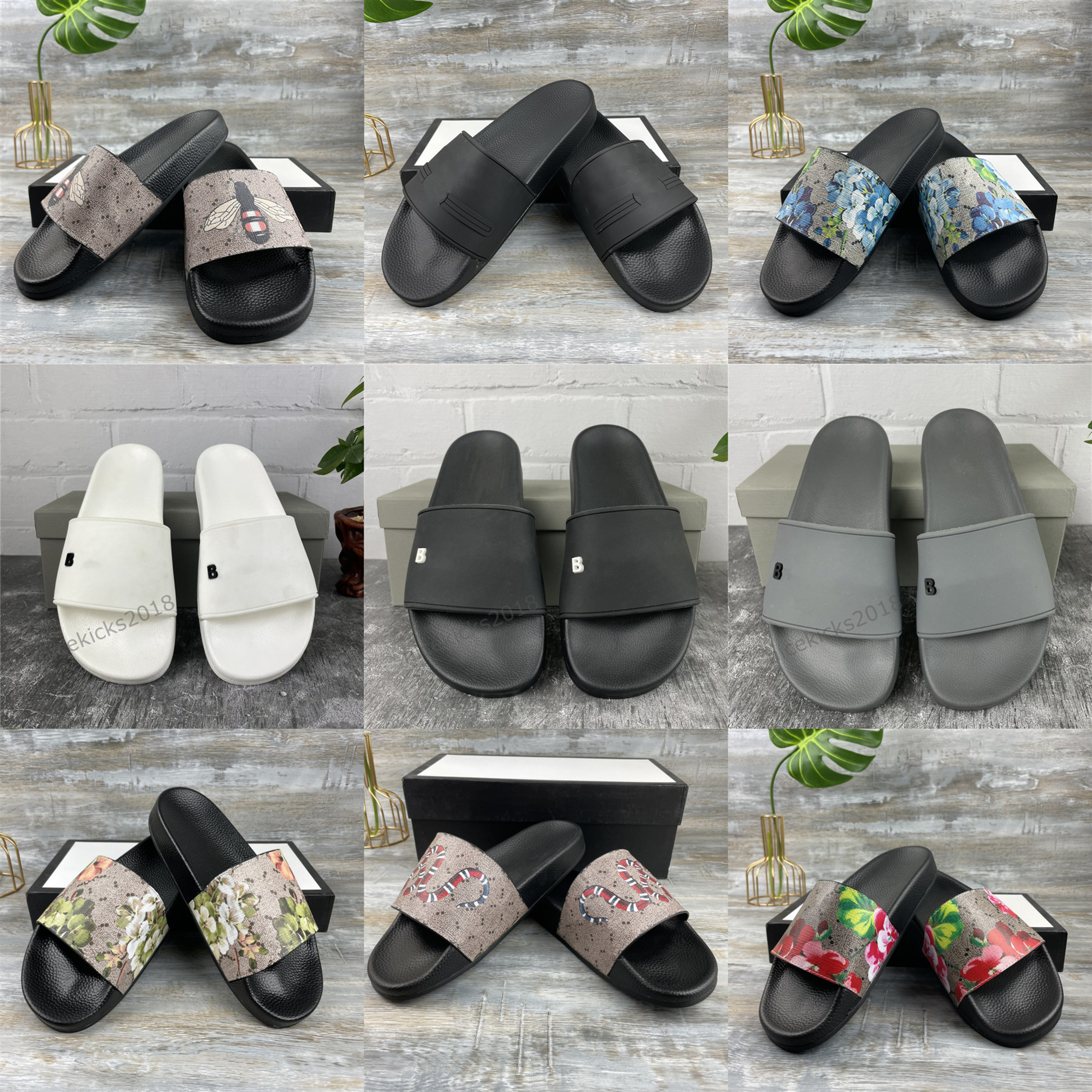 Summer Men Slippers Sandals Famous Designer Women Fashion Home Slipper Bee Snake Blooms Flip Flops Geranium Print Sandals Shoes Woman Trendy Woman Sandal Slides
Summer Men Slippers Sandals Famous Designer Women Fashion Home Slipper Bee Snake Blooms Flip Flops Geranium Print Sandals Shoes Woman Trendy Woman Sandal Slides