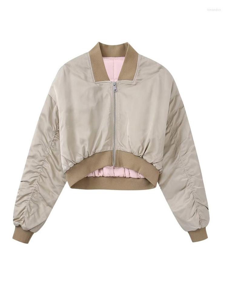 Women's Jackets 2023 Autumn Women Bomber Coats Fashion Casual Solid Zipper Female Elegant Street Jacket Outerwear Clothing
Women's Jackets 2023 Autumn Women Bomber Coats Fashion Casual Solid Zipper Female Elegant Street Jacket Outerwear Clothing