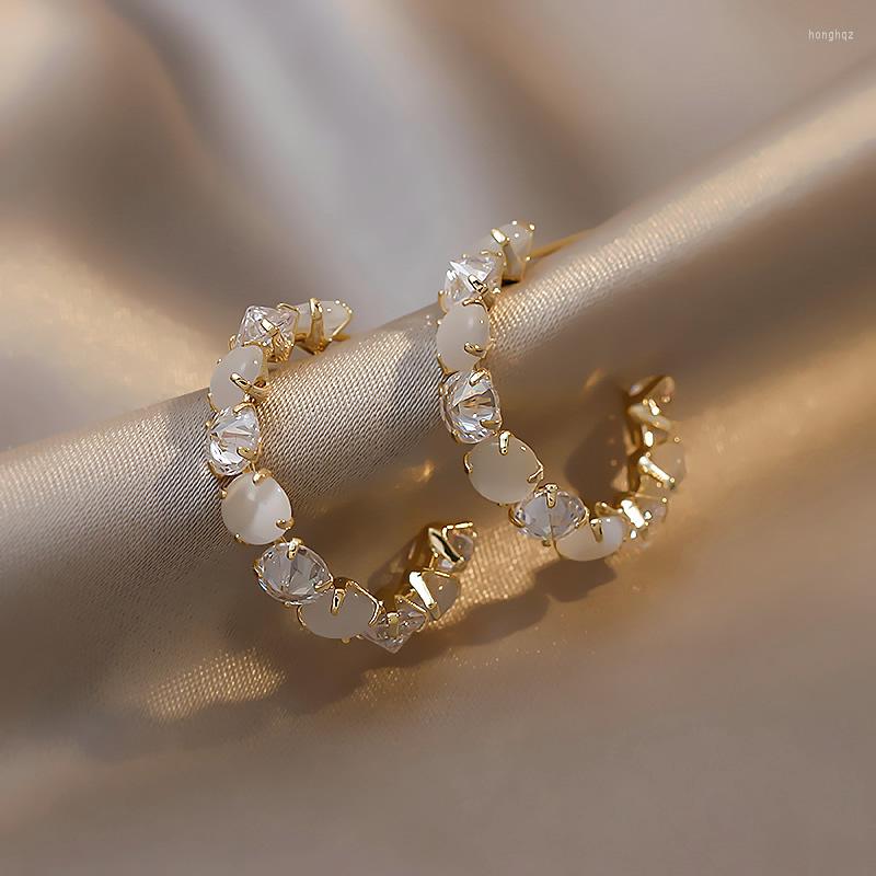 Hoop Earrings Women's Luxury Opals In 2023 Korean Fashion Jewelry Party Girls Temperament Accessories Unusual
Hoop Earrings Women's Luxury Opals In 2023 Korean Fashion Jewelry Party Girls Temperament Accessories Unusual