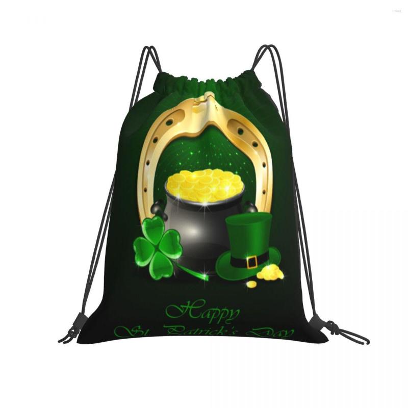 Shopping Bags Sport Gym Bag Patrick's Day With Green Hat Of Leprechaun Drawstring Fitness Travel Outdoor Backpack Yoga, White
Shopping Bags Sport Gym Bag Patrick's Day With Green Hat Of Leprechaun Drawstring Fitness Travel Outdoor Backpack Yoga, White