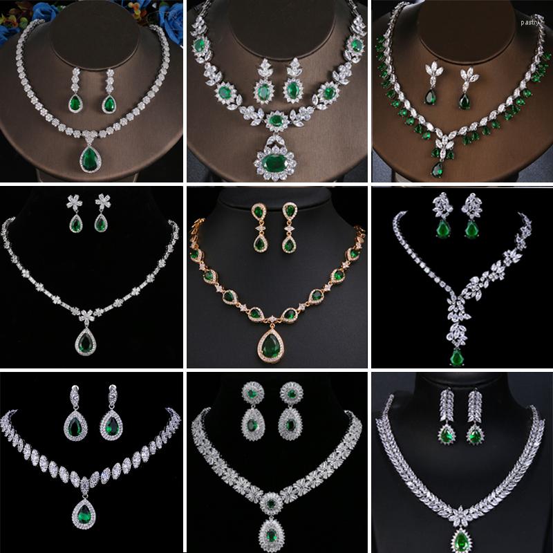 Necklace Earrings Set Luxury Emerald Green And Earring Shininy Cubic Zirconia Jewelry For Women Bridal Gift Envio Gratis, Picture shown
Necklace Earrings Set Luxury Emerald Green And Earring Shininy Cubic Zirconia Jewelry For Women Bridal Gift Envio Gratis, Picture shown