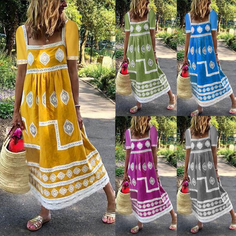 Casual Dresses Long Sleeve Dress For Women Summer Short Print Swing Maxi U-neck Big Beach Denim Midi DressCasual, 2-grey
Casual Dresses Long Sleeve Dress For Women Summer Short Print Swing Maxi U-neck Big Beach Denim Midi DressCasual, 2-grey