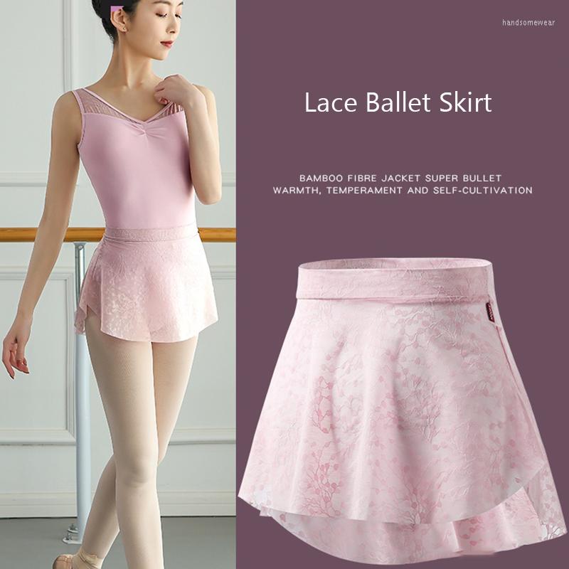 Stage Wear Ballet Skirt Women Lace Dance Mini Wide Waist Lyrical Contemporary Dancewear Classic Costumes Pull On Ballerina Tutu, Pink skirt
Stage Wear Ballet Skirt Women Lace Dance Mini Wide Waist Lyrical Contemporary Dancewear Classic Costumes Pull On Ballerina Tutu, Pink skirt