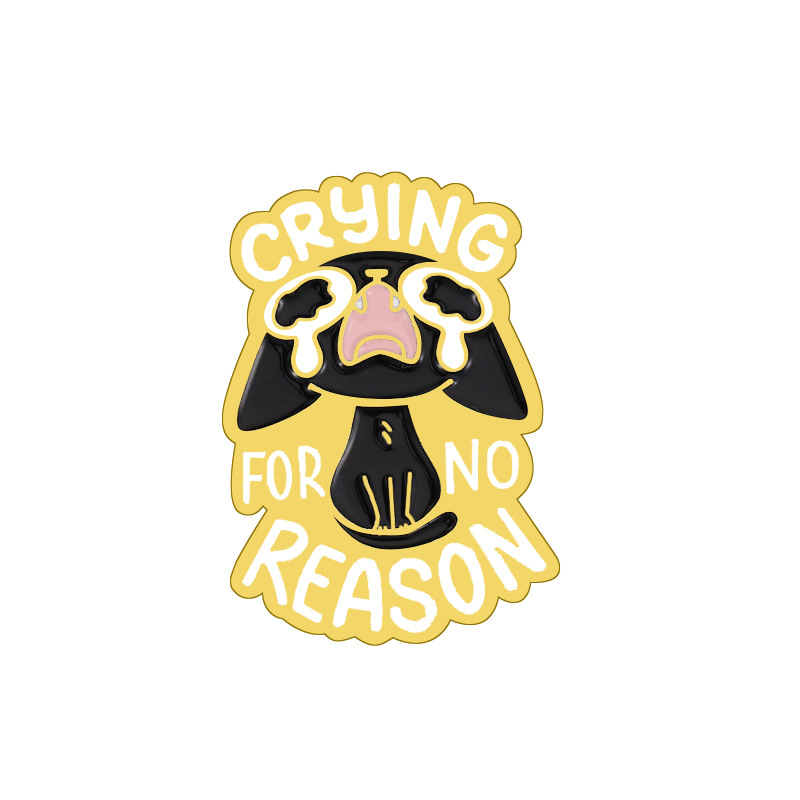 Black Cat Kitten Enamel Pin Crying for Cat No Reason Metal Brooch Badge Animal Lapel Bag Backpack Kids Wholesale Jewelry Gifts, As picture
Black Cat Kitten Enamel Pin Crying for Cat No Reason Metal Brooch Badge Animal Lapel Bag Backpack Kids Wholesale Jewelry Gifts, As picture