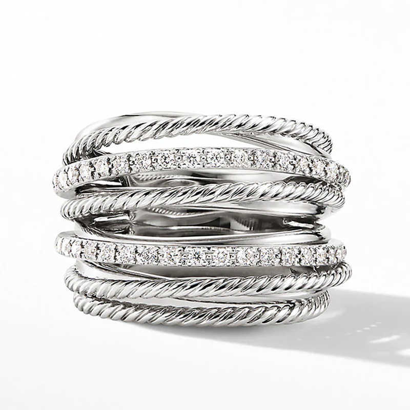 Band Rings Huitan Silver Color Multiple Row Rings Shiny CZ Metallic OL Style Office Lady Versatile Finger Rings for Women Fashion Jewelry G230317
Band Rings Huitan Silver Color Multiple Row Rings Shiny CZ Metallic OL Style Office Lady Versatile Finger Rings for Women Fashion Jewelry G230317