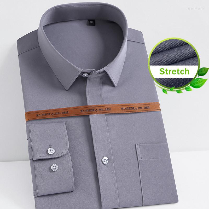 Men's Dress Shirts Stretch Men's For Man Long Sleeved Shirt Classic Solid Slim Fit Camisa Social Business White Black Blue Men, 280-03
Men's Dress Shirts Stretch Men's For Man Long Sleeved Shirt Classic Solid Slim Fit Camisa Social Business White Black Blue Men, 280-03