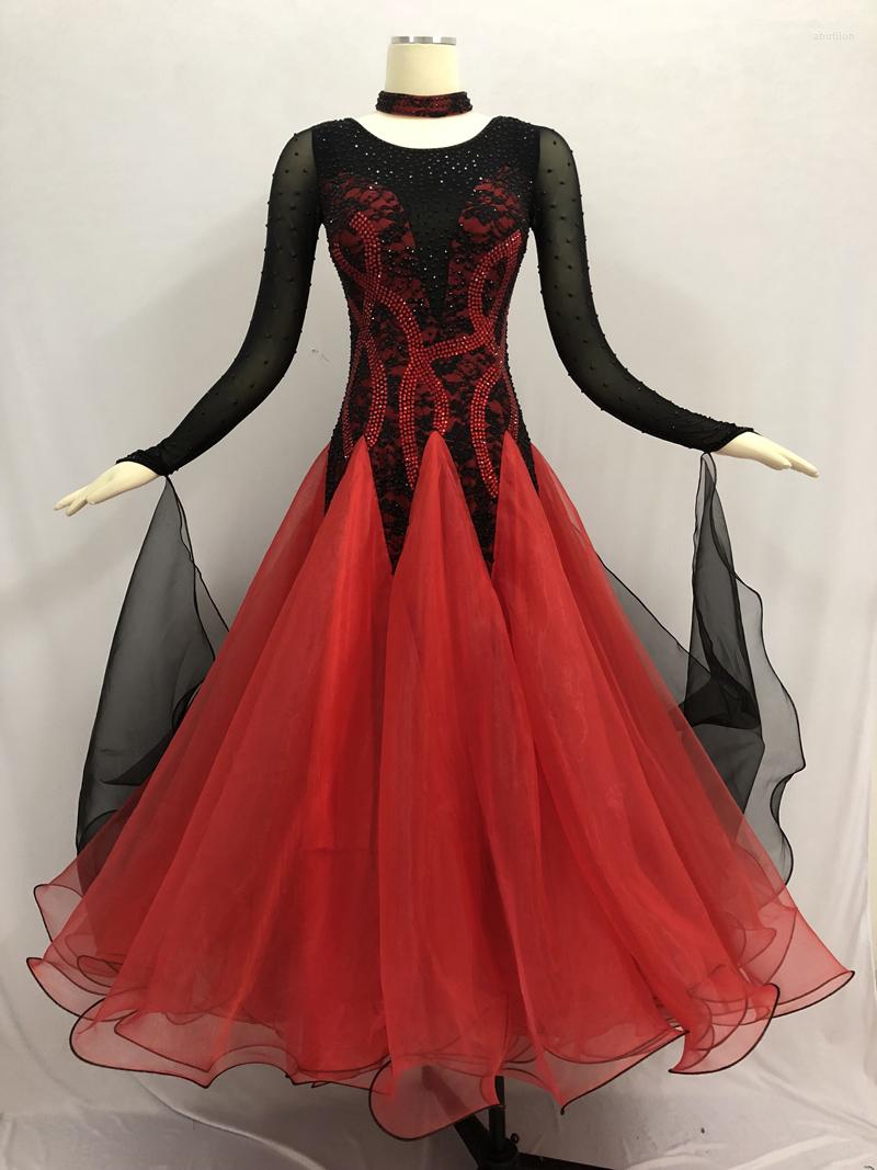 Stage Wear Standard Ballroom Dance Dress Adult High Quality Red Waltz Dancing Costume Women Elegant Competition Dresses, Other color
Stage Wear Standard Ballroom Dance Dress Adult High Quality Red Waltz Dancing Costume Women Elegant Competition Dresses, Other color