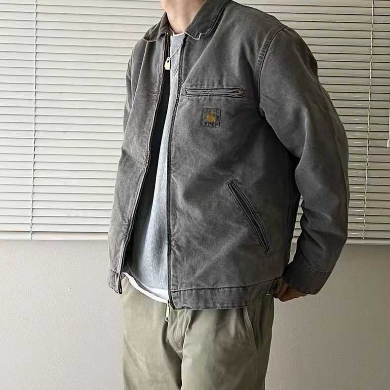 2023 Men' Jackets Work Clothes Fashion Brand Carhart Canvas Washable Wax Dyed Detroit Jacket Coat American Style Workwear Label Loose designer, Khaki
2023 Men' Jackets Work Clothes Fashion Brand Carhart Canvas Washable Wax Dyed Detroit Jacket Coat American Style Workwear Label Loose designer, Khaki