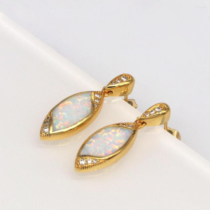 Dangle Earrings JLE-1435 Women's Gorgeous White Opal Fashion Selling Brand Top Quality For Jewelry
Dangle Earrings JLE-1435 Women's Gorgeous White Opal Fashion Selling Brand Top Quality For Jewelry