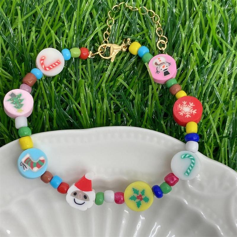 Strand Est Freshwater Pearl Colorful Snowman Santa Claus Multi-style Charms Soft Tao Rice Beads Beaded Women Bracelet Christmas Gift
Strand Est Freshwater Pearl Colorful Snowman Santa Claus Multi-style Charms Soft Tao Rice Beads Beaded Women Bracelet Christmas Gift