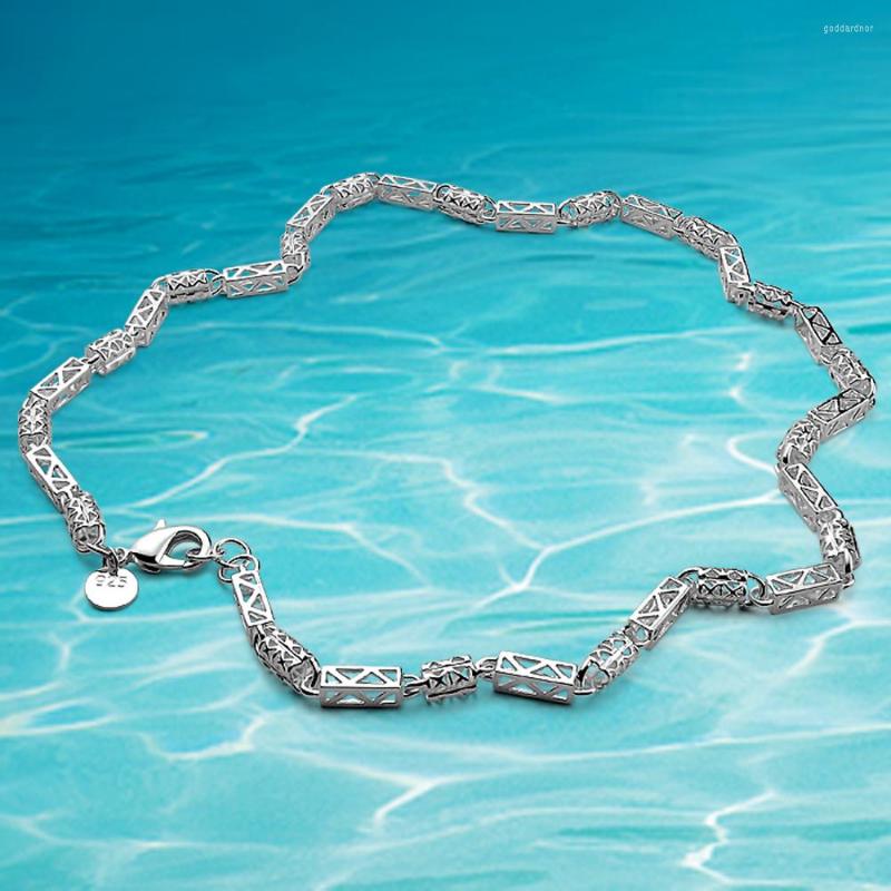 Chains Wide 5MM Geometry Hollow Circular Square 925 Sterling Silver Necklace For Men.Fashion Jewelry Men's Chain Punk Style
Chains Wide 5MM Geometry Hollow Circular Square 925 Sterling Silver Necklace For Men.Fashion Jewelry Men's Chain Punk Style