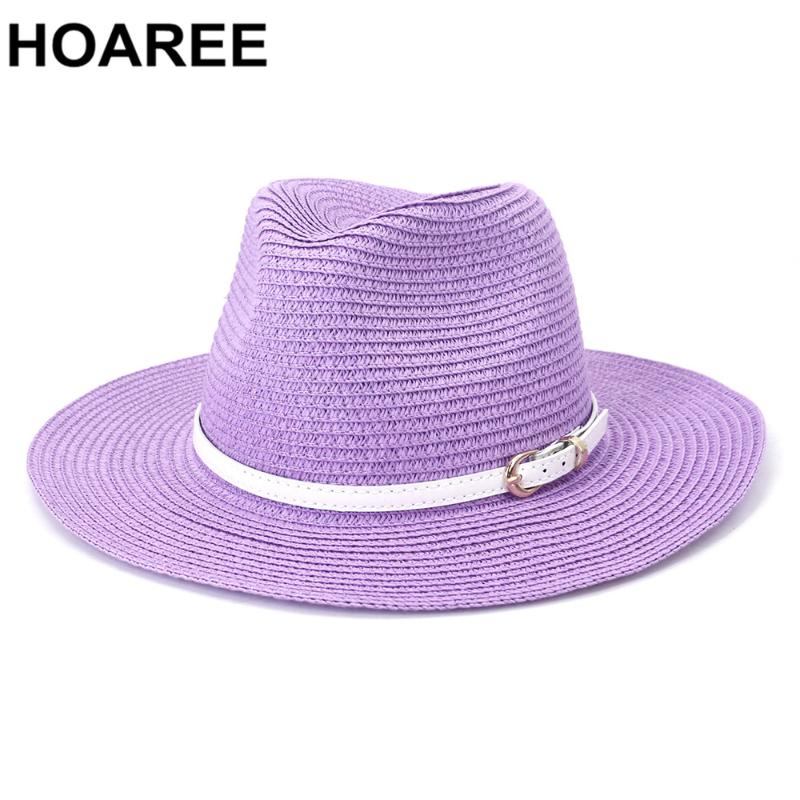 Wide Brim Hats Purple Panama Hat Straw Men Women Summer Cap Belt Decorate Sunhat Chapeau Sun Protect Sombrero, Red
Wide Brim Hats Purple Panama Hat Straw Men Women Summer Cap Belt Decorate Sunhat Chapeau Sun Protect Sombrero, Red