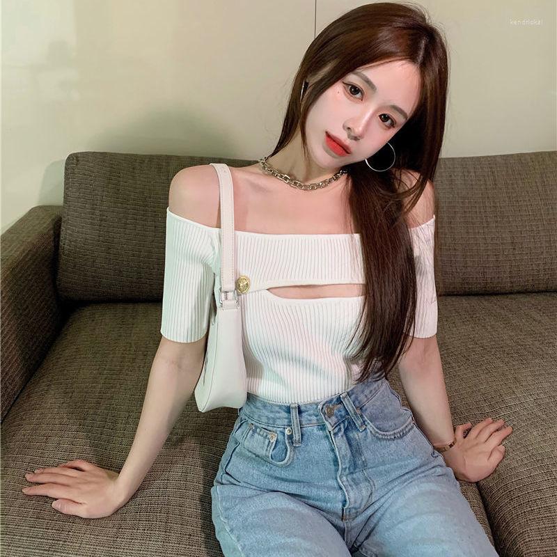 Women' T Shirts Woman TShirts 2023 Summer Short-Sleeved Sweater Women' Pullover Hollow Cropped Crop Top Mujer Camisetas, Black
Women' T Shirts Woman TShirts 2023 Summer Short-Sleeved Sweater Women' Pullover Hollow Cropped Crop Top Mujer Camisetas, Black